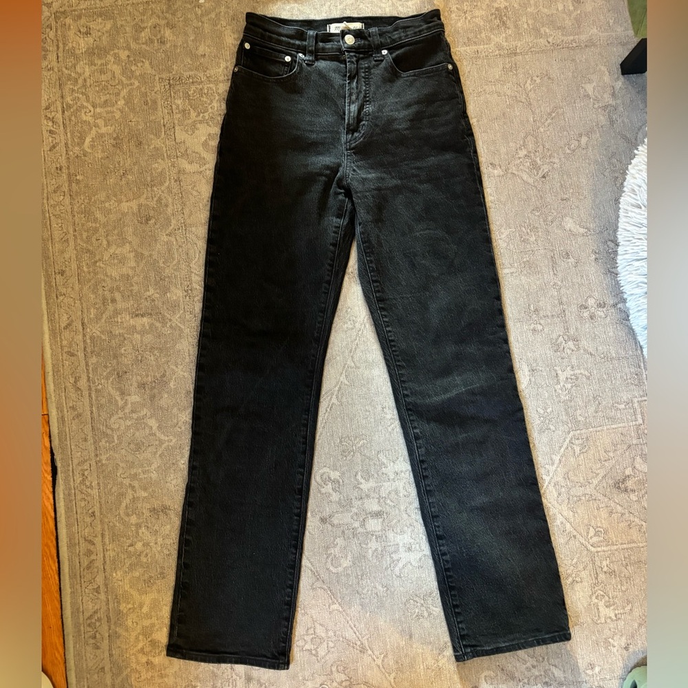 madewell • straight leg jeans